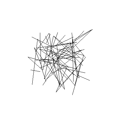 Draw a bunch of lines